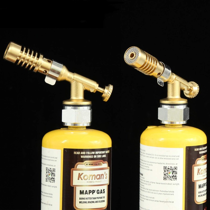 Welding Torch Fueled By MAPP and Propane Gas For Soldering,
