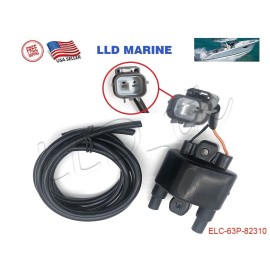 LLD_TK Ignition Coil for Yamaha Outboard 50 60 70 75 90 150 HP F6T557 63P-82310-00-0