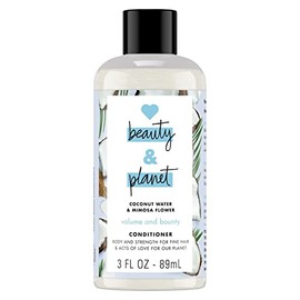 Love Beauty And Planet Coconut Water & Mimosa Flower Volume And Bounty Conditioner - 3 fl oz