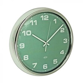 Cabanaz Wall Clock VGR, Green, 30 x 30 x 6 cm