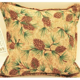 Pinecone Balsam Fir Filled Pillow Paine's Sachet Potpourri Fragrance 6" x 6"