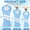 Golf Club Head covers Hybrid Utility Rescue with Interchangeable Number