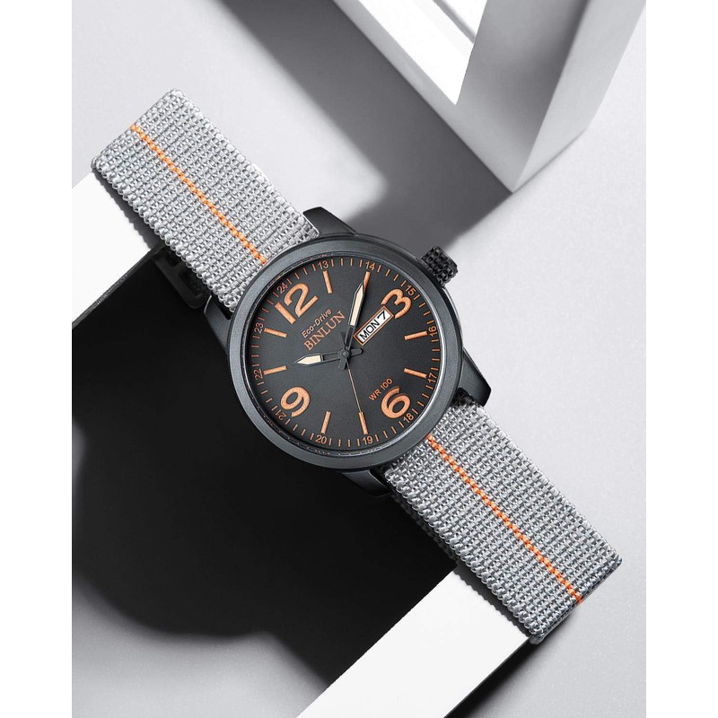 [BINLUN] Replacement Belt Watch Band Watch Strap Nylon Elastic Waterproof