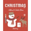 Christmas gift Letters to Santa Claus. Stationery: 20 Nordic style