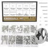 Kindroufly 562 Pieces M2.5 x 4/6 /8/10 /12/16 /20mm Phillips