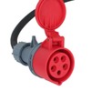 Btstil Adapter Perilex 16A Angled Plug to CEE Coupling, H07RN-F