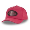 Trucker Cap with Mesh and Print Rubber Sport, red/black, Unit