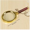 Toolzia Metal Handheld 50X Magnifying Glass