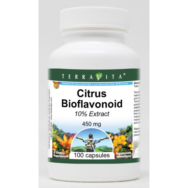 Citrus Bioflavonoid 10% - 450 mg (100 Capsules, ZIN: 520092)