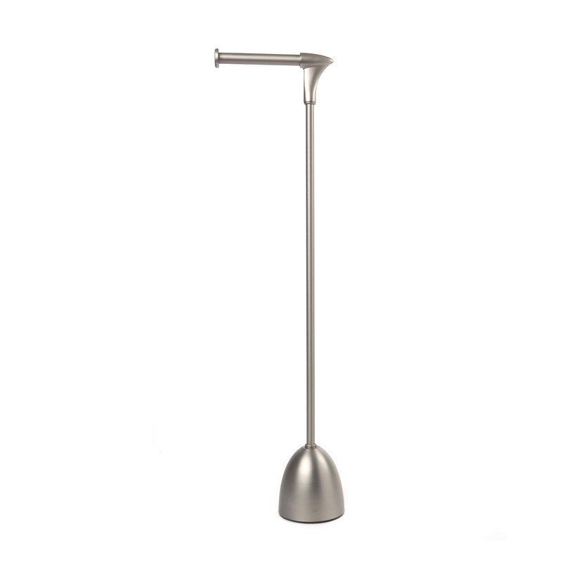Umbra Stream Toilet Paper Stand, Brushed Nickel