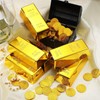 [Queen-b] Gold Bullion Replica Set of 3 Gold Bars Ingods
