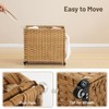 Laundry Hamper with Wheels, 52.8 Gallon(200L) Rolling Laundry Basket with