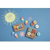 Mud Pie Children's Chalk Set, Doughnut