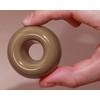 ONLYKXY 1pcs Mini Ceramic Toothbrush Base Holder Single Stand Ring