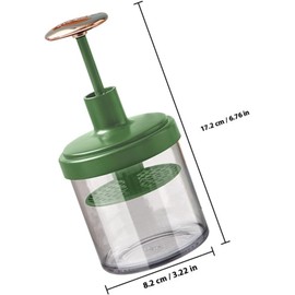 PartyKindom Espumador para Lavado Facial y Gel de Baño Botella Compacta Verde Máquina para Hacer Burbujas Adecuado para Limpieza Diaria