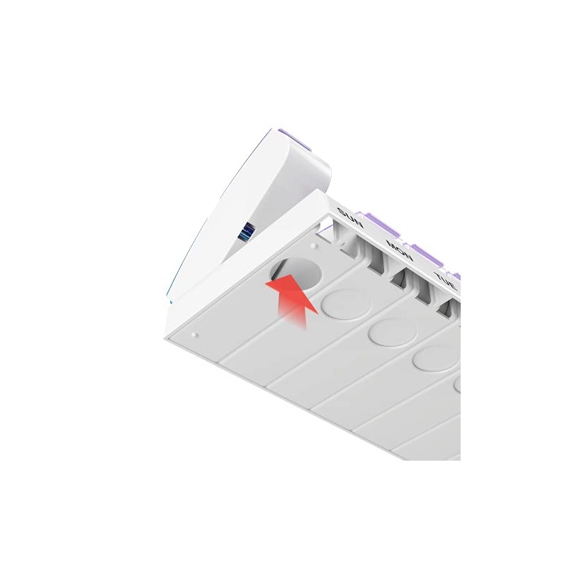 Ezy Dose Weekly AM/PM Pop-Out Pill Planner (Large)