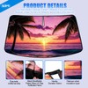 KDM Sunset Beach Style Windshield Sun Shade Fit for 2019-2023