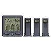Thermohygrometer Backlight Alarm Calibration Function Wireless Indoor and Outdoor Temperature
