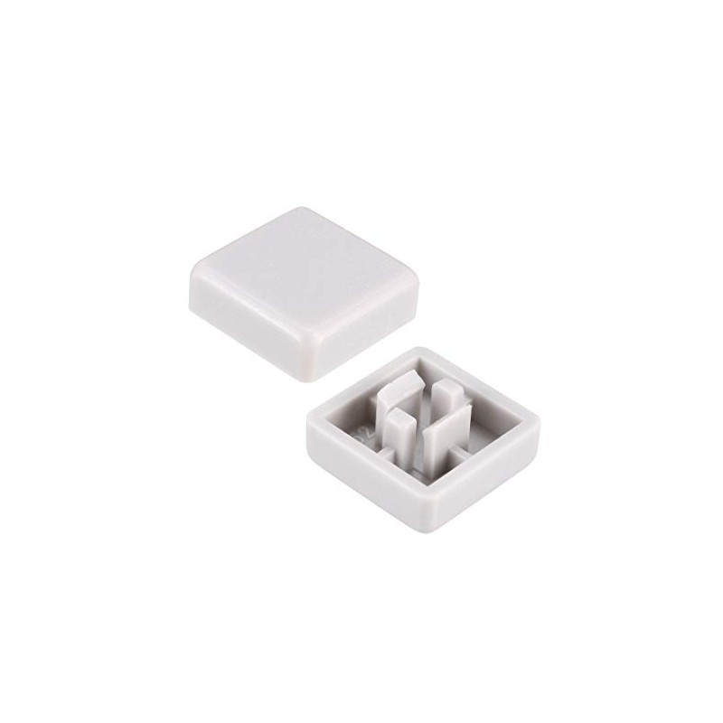 uxcell 20pcs Tactile Push Button Switch Caps 12x12mm for 12x12x7.3mm