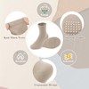 JAKIDAR 12 Pack Baby Socks Cotton Crew Toddler Socks Grips