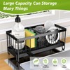 PKBD Kitchen Sink Caddy, Rustproof 304 Stainless Steel Sponge Holder