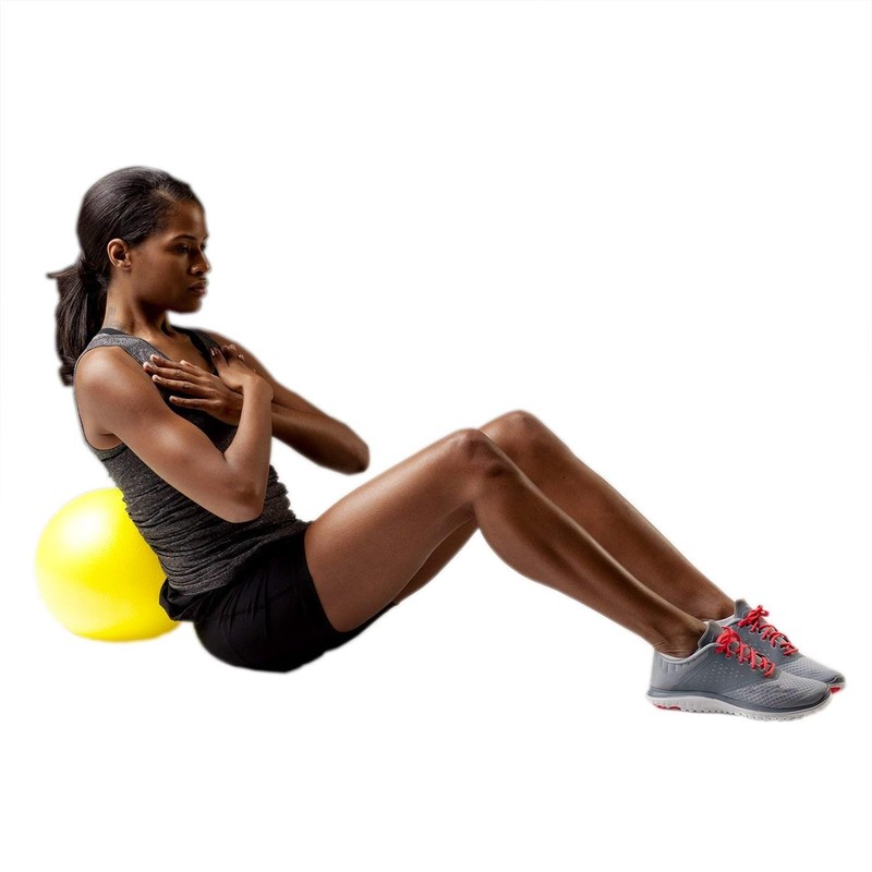 THERABAND Mini Ball, Small Exercise Ball for Yoga, Pilates, Abdominal