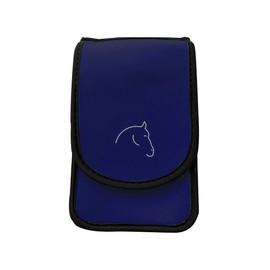 The Horse Holster - Best Cell Phone Holder for Riding - Fits Phones - Tactical Holster to Safely Secure Essentials During Activity, 4 Ways to Wears, Designed for Men and Women. Navy Blue, L/XL