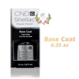 CND Shellac Top Coat/ Base CoatCollection 0.25oz/ 7.3 mL - Pick Any - Original Base Coat