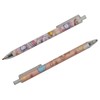 Maydahui 12PCS Cartoon Bear Rabbit Gel Pen Retractable Printing Animal
