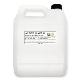 Curé Aceite Mineral 5 Lt Masajes,spa,vacum,velas,tablas,cosmetica