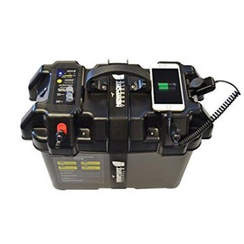 Newport Trolling Motor Smart Battery Box Power Center with USB and DC Ports