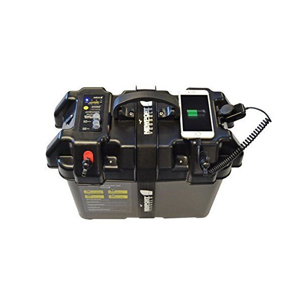 Newport Trolling Motor Smart Battery Box Power Center with USB