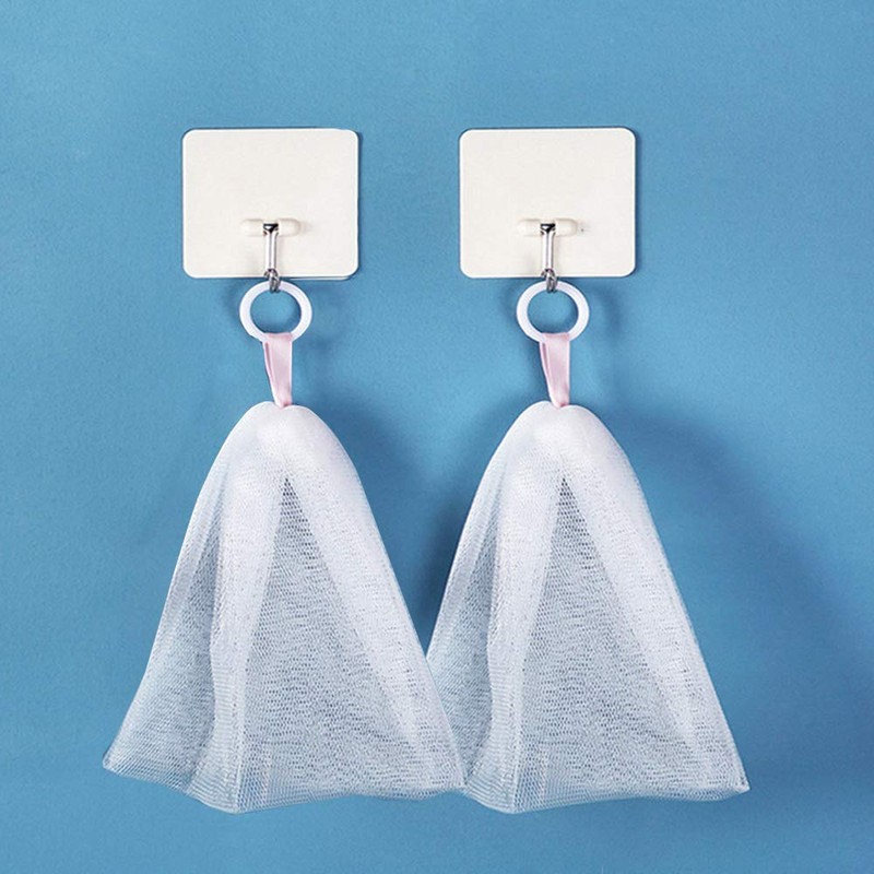 popluxy Frothing Net Soap Net Facial Cleaning Net Soap Net