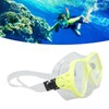 Diving Goggles Swim Glasses Silicone Adjustable Strap Tempered Glass Thickened