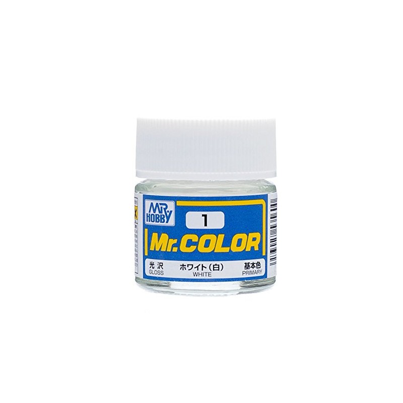 GSI Creos Mr. Color, White, Glossy, 0.3 fl oz (10
