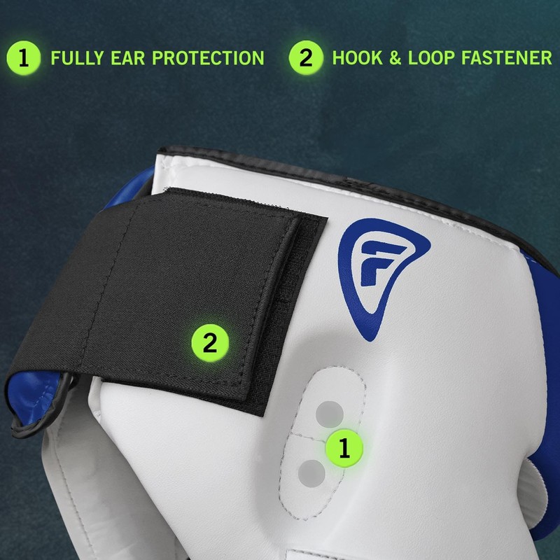 Boxing Head Guard Kick Boxing Head Protection Rex Leather Color