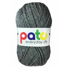 Cygnet Pato DK - Packs of 10 - Knitting Yarn/Wool - 100g Double Knit Ball - 48 Shades (10 x Dark Grey - 977)