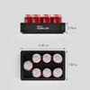 KBDcraft Stackable Storage Bin - Heavy-Duty Plastic Organizer Box and