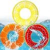 Jesir Fruta Piscina Flotadores, 3 Piezas de Inflables para Alberca