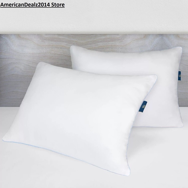 Serta Perfect Sleeper Comfy Sleep Bed Pillow, 2 Pk Standard/Queen