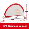 Porayhut Quick Open Soccer Net Pop up Goal for Kid