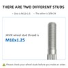 Rear/Front Wheel Studs for Can Am Outlander Renegade 1000 850