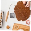LABRIMP Cooking Snack Mould Kitchen Gadgets Aluminum Frying Mold Wooden