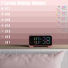 Digital Alarm Clock for Kids, 10 RGB Phantom Dynamic Colors