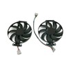 Aswalling 1Pair FDC10H12S9-C 2060 Super 2070 GTX1660 Ti Cooling Fan