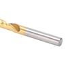 5Pcs End Mill TiPlated 1Flute CNC Spiral Router Bit HighSpeed