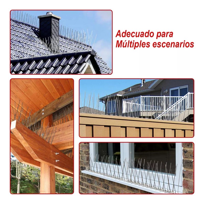 Heypet Antipalomas, Repelente De Picos De Pájaros, 28 Unidades