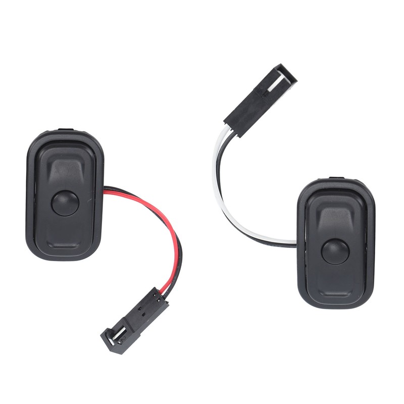 2Pcs Steering Wheel Radio Control Switch Left Right Direct Fit
