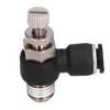 L Type Right Angle Throttle Valve Quick Fitting Convenient Elbow