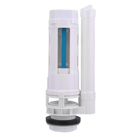 Oumefar Toilet Flush Valve, ABS Two-Button Filling Valves Water-Saving Durable Flush Cistern Valve G1/2 Bathroom Water Outlet Valve Durable Easy to Install Accessories (25cm)